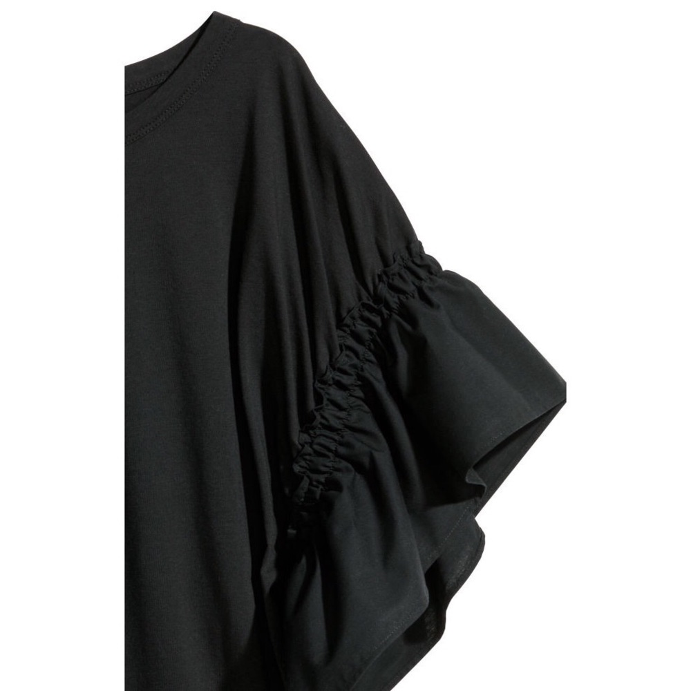H&M Ruffle Sleeve Crop - Picture 3 of 10
